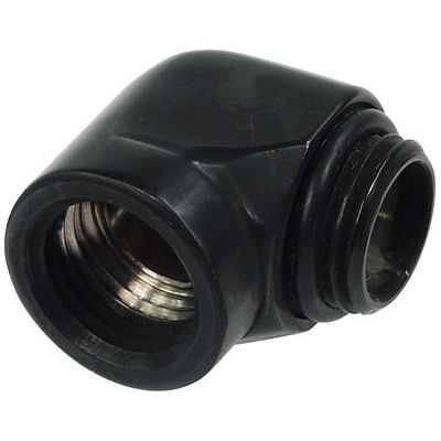 Alphacool HF L-Connector Deep Black - Computer Kühlteil Alphacool HF L-Connector Deep Black - Computer Kühlteil
