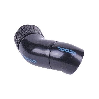 Adaptateur double de 45° rotatif G1/4'' noir - Composant de refroidissement Adaptateur double de 45° rotatif G1/4'' noir - Composant de refroidissement
