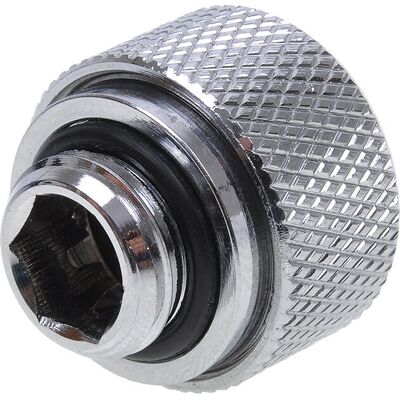 Alphacool 17188 Raccord pour Tube Rigide Chrome - Accessoire Refroidissement PC Alphacool 17188 Raccord pour Tube Rigide Chrome - Accessoire Refroidissement PC