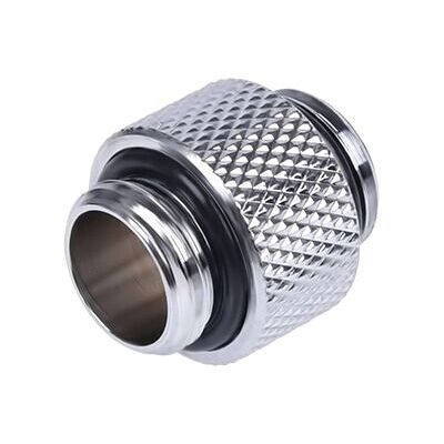 Alphacool Double Nipple G1/4 Chrome - Connecteur de tuyau en laiton Alphacool Double Nipple G1/4 Chrome - Connecteur de tuyau en laiton