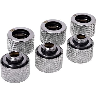 Alphacool 17384 HardTube Verschraubung G1/4 - chrom - Computerkühlsystemteil Alphacool 17384 HardTube Verschraubung G1/4 - chrom - Computerkühlsystemteil