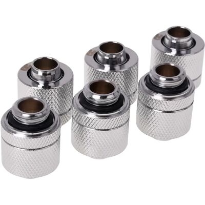 Alphacool HF 13/10 Chrome Sixpack - Computer Cooling System Part Alphacool HF 13/10 Chrome Sixpack - Computer Cooling System Part