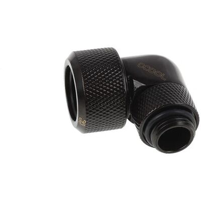 Alphacool 17395 Hochdurchfluss 16mm Schwarz HardTube Anschluss - Computer Kühlung Alphacool 17395 Hochdurchfluss 16mm Schwarz HardTube Anschluss - Computer Kühlung