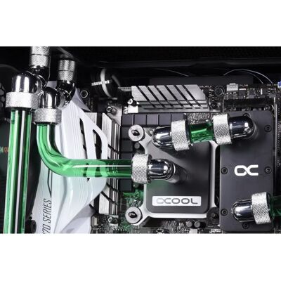 Alphacool 17408 Raccordo di compressione HardTube cromato 45° - Componente di raffreddamento Alphacool 17408 Raccordo di compressione HardTube cromato 45° - Componente di raffreddamento