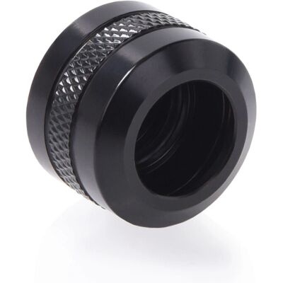 Alphacool 17471 Dybt sort HardTube fittings - Computer kølesystem del Alphacool 17471 Dybt sort HardTube fittings - Computer kølesystem del