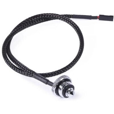 Alphacool 17597 Temperatursensor flach G1/4 - Chrom - Computer Kühlung Alphacool 17597 Temperatursensor flach G1/4 - Chrom - Computer Kühlung