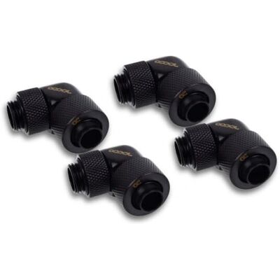 Raccord de refroidissement liquide Alphacool 13/10mm Noir profond Raccord de refroidissement liquide Alphacool 13/10mm Noir profond
