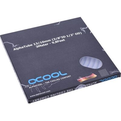 Alphacool AlphaTube HF 13/10 - Tubo raffreddamento UV blu trasparente - 3m Alphacool AlphaTube HF 13/10 - Tubo raffreddamento UV blu trasparente - 3m