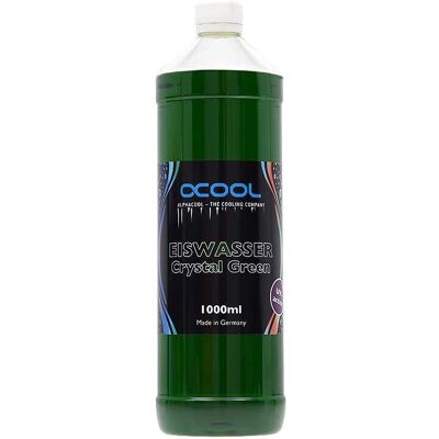 Alphacool - Eiswasser Crystal Green UV - Verde - UV Attivo - Liquido refrigerante Alphacool - Eiswasser Crystal Green UV - Verde - UV Attivo - Liquido refrigerante