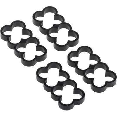 Kit di gestione cavi Alphacool Eiskamm Alu - Universale, Nero Kit di gestione cavi Alphacool Eiskamm Alu - Universale, Nero