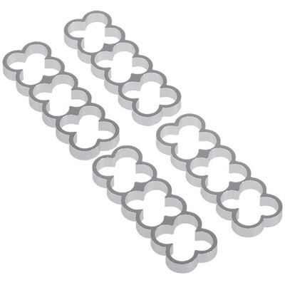 Set di gestione dei cavi in alluminio Alphacool Eiskamm - Argento Set di gestione dei cavi in alluminio Alphacool Eiskamm - Argento