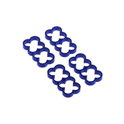 Alphacool Eiskamm Alu X8 - Kabelklemme - Blau Alphacool Eiskamm Alu X8 - Kabelklemme - Blau