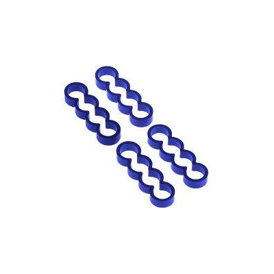 Fascetta per cavi Alphacool 24794 - Blu - 4 pezzi Fascetta per cavi Alphacool 24794 - Blu - 4 pezzi
