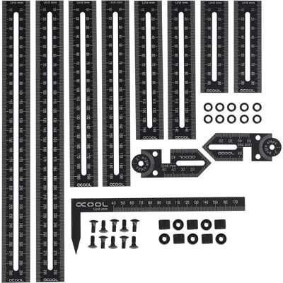 Alphacool 29133 Système de refroidissement PC - Kit de Mesure - Noir Alphacool 29133 Système de refroidissement PC - Kit de Mesure - Noir