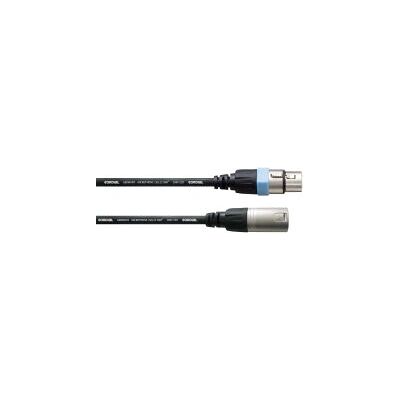 Cordial INTRO CCM 1,5 FM Kabel audio - XLR 3-pin - 1,5 m - Czarny Cordial INTRO CCM 1,5 FM Kabel audio - XLR 3-pin - 1,5 m - Czarny
