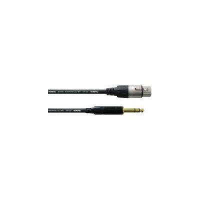 Cordial CFM 1.5 FV Lydkabel - 1,5m, XLR hunn til Jack 6,35mm Cordial CFM 1.5 FV Lydkabel - 1,5m, XLR hunn til Jack 6,35mm