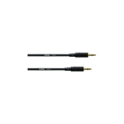 Cordial CFS 1.5 WW Audio Cable - 1.5m, Black, Gold Plated, Spiral Shield Cordial CFS 1.5 WW Audio Cable - 1.5m, Black, Gold Plated, Spiral Shield