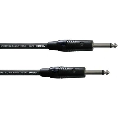 Cordial CPL 5 PP Speaker Cable - 5m, Black Cordial CPL 5 PP Speaker Cable - 5m, Black