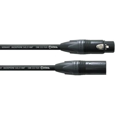 Cordial PEAK CPM 5 FM audiokabel 5 m XLR - Microfoon Kabel Cordial PEAK CPM 5 FM audiokabel 5 m XLR - Microfoon Kabel