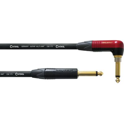 Cordial CSI 3 RP-SILENT audiokabel - 3m - Instrument, Stil, Neutrik Cordial CSI 3 RP-SILENT audiokabel - 3m - Instrument, Stil, Neutrik