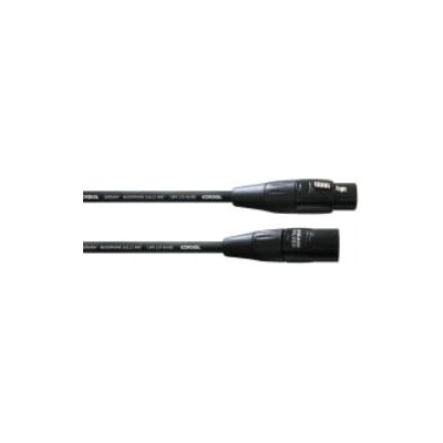 Cordial CIM 0,5 FM Svart XLR Mikrofonkabel - 50cm Cordial CIM 0,5 FM Svart XLR Mikrofonkabel - 50cm
