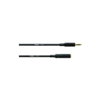Cordial CFS 5 WY Audiokabel - 5m, Zwart, Mini-Jack Cordial CFS 5 WY Audiokabel - 5m, Zwart, Mini-Jack