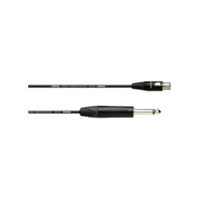 Cordial CPI 1 FP-RT 3 - 1m audio cable with XLR 3-pin and 6.35mm connector Cordial CPI 1 FP-RT 3 - 1m audio cable with XLR 3-pin and 6.35mm connector