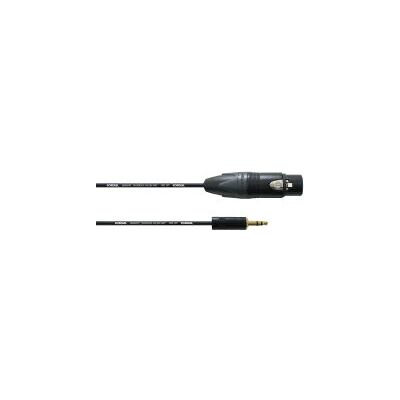 Cordial CPM 3 FW-BAL audio cable - 3m - XLR 3-pin - Black - Studio Use Cordial CPM 3 FW-BAL audio cable - 3m - XLR 3-pin - Black - Studio Use