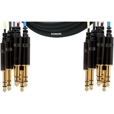 Cordial Modello CML8-0VV5C Cavo Multicore Audio 8 Canali 5m Cordial Modello CML8-0VV5C Cavo Multicore Audio 8 Canali 5m