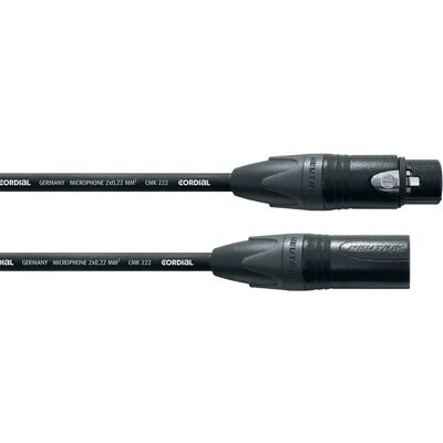 Cordial Câble Microphone XLR 6m - Qualité Professionnelle - Publicité Cordial Câble Microphone XLR 6m - Qualité Professionnelle - Publicité