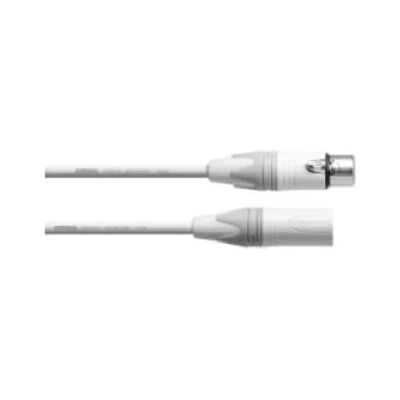 Cordial Cavo microfono XLR/XLR - 10m Bianco Cordial Cavo microfono XLR/XLR - 10m Bianco