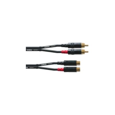 Cordial CFU 3 CE Audiokabel 3m RCA Schwarz Cordial CFU 3 CE Audiokabel 3m RCA Schwarz