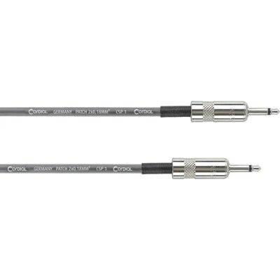 Cable de instrumento Cordial CPI 1,2 ZZ - Mono, 1.2m, Negro Cable de instrumento Cordial CPI 1,2 ZZ - Mono, 1.2m, Negro