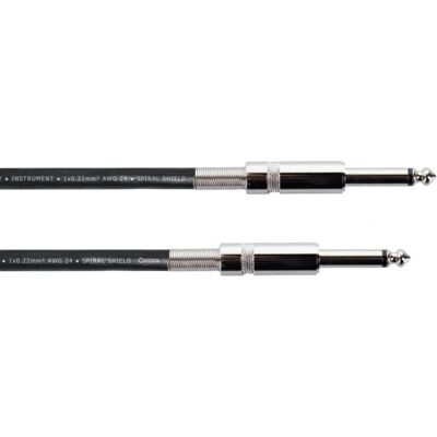 Cordial 14757 Audio Kabel - 5m Mono Klinke Schwarz Cordial 14757 Audio Kabel - 5m Mono Klinke Schwarz