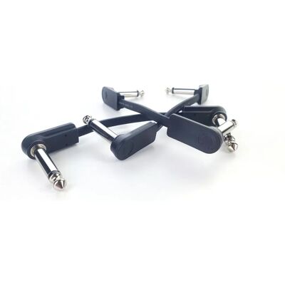 Cordial Audio Cable - Mono 6.3mm Jack - 0.10m - Black Cordial Audio Cable - Mono 6.3mm Jack - 0.10m - Black