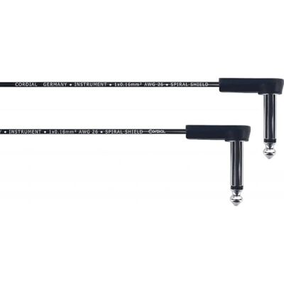 Cordial 14789 Mono Jack lydkabel - 0,15m - Svart - Kabel Cordial 14789 Mono Jack lydkabel - 0,15m - Svart - Kabel