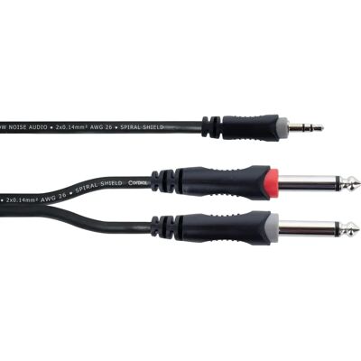 Cordial 14864 Audio Y-adapter - Stereo splitter 3m Cordial 14864 Audio Y-adapter - Stereo splitter 3m