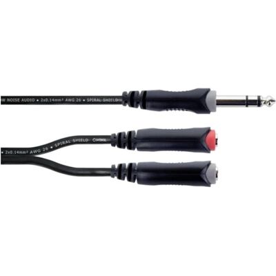 Cordial 14890 Cable Adaptador Y de Audio - Adaptador en Y, 0,3 m, Negro Cordial 14890 Cable Adaptador Y de Audio - Adaptador en Y, 0,3 m, Negro
