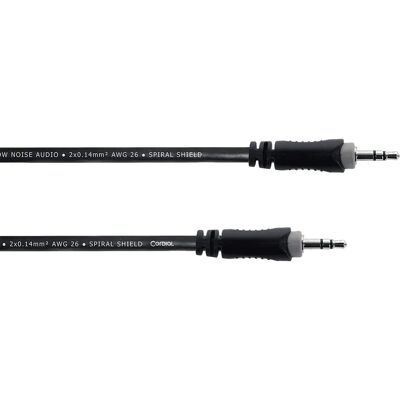 Cordial 14830 Audio Jack Cable - 3m Black Cordial 14830 Audio Jack Cable - 3m Black