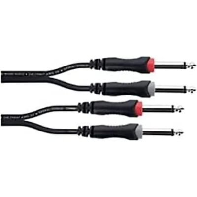 Cordial 14844 Mono-Audiokabel - 1,5m Schwarz PVC Cordial 14844 Mono-Audiokabel - 1,5m Schwarz PVC