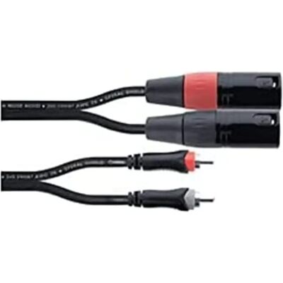 Cordial EU 1.5m XLR to RCA Audio Cable Cordial EU 1.5m XLR to RCA Audio Cable