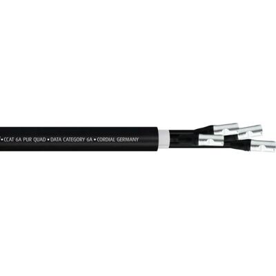 Cordial 15664 - 15 m - Cat6a S/FTP Cabled - Black - Netzwerkkabel Cordial 15664 - 15 m - Cat6a S/FTP Cabled - Black - Netzwerkkabel