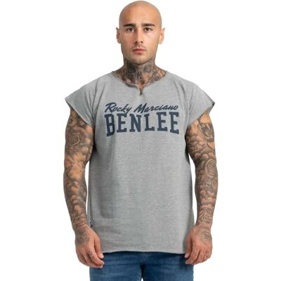 Benlee William Edwards Micro Mouwen T-Shirt - Heren Lichtgrijs XXL Benlee William Edwards Micro Mouwen T-Shirt - Heren Lichtgrijs XXL