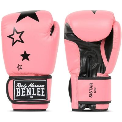 Luvas de boxe unissex rosa bebê Benlee - Equipamento de boxe Luvas de boxe unissex rosa bebê Benlee - Equipamento de boxe
