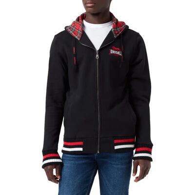 Lonsdale Lancaster Nero XXL Felpa con Cappuccio - Felpa Lonsdale Lancaster Nero XXL Felpa con Cappuccio - Felpa