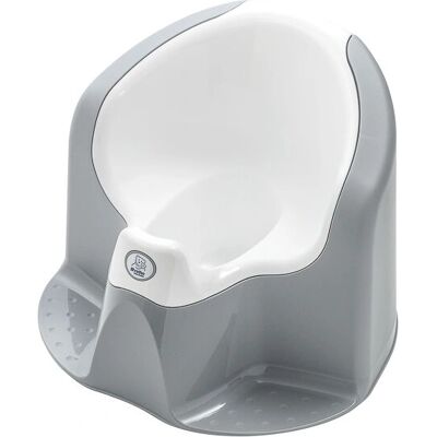 Asiento de orinal Rotho Gris y Blanco - Ergonómico, Reciclable, Fabricado en Alemania Asiento de orinal Rotho Gris y Blanco - Ergonómico, Reciclable, Fabricado en Alemania