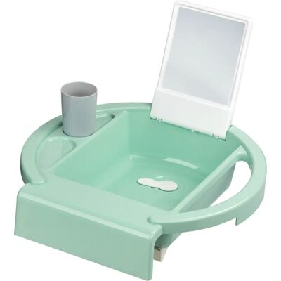 Rotho Babydesign Kiddy Wash Wanienka dla niemowląt Zielona - Akcesorium kąpielowe Rotho Babydesign Kiddy Wash Wanienka dla niemowląt Zielona - Akcesorium kąpielowe