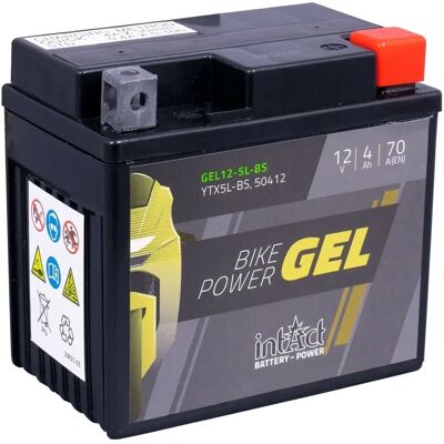 INTACT YTX5L-BS Gel Motorradbatterie - 12V 4Ah 70A INTACT YTX5L-BS Gel Motorradbatterie - 12V 4Ah 70A