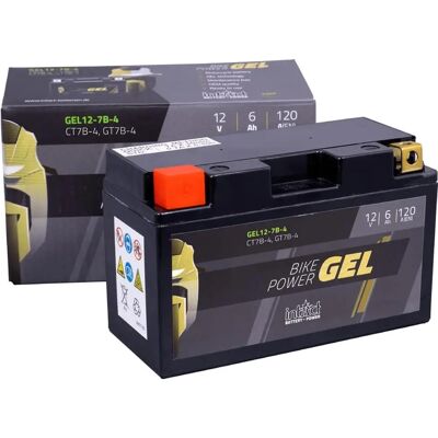 INTACT YTX7A-BS Gel-Batterie - 12V 6Ah - Motorradbatterie INTACT YTX7A-BS Gel-Batterie - 12V 6Ah - Motorradbatterie