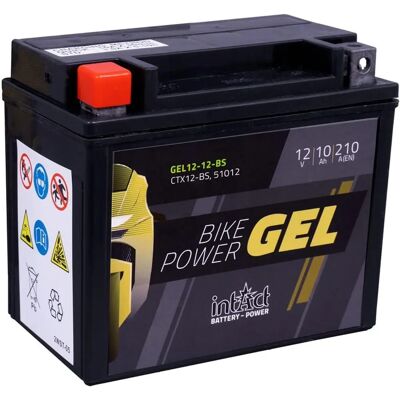 Batterie Gel Bike-Power IntAct YTX12-BS - Batterie Moto - Publicité Batterie Gel Bike-Power IntAct YTX12-BS - Batterie Moto - Publicité